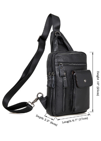 Чоловіча шкіряна сумка 17х25х6 см Vintage (252130251)