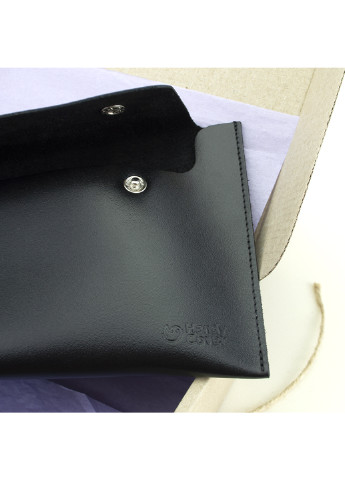 Подарунковий чоловічий набір №55: Тревел конверт + футляр для окулярів + обкладинка на паспорт (чорний) HandyCover (237853357)