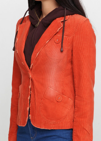 Оранжевая демисезонная куртка Atentif