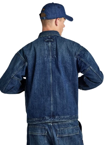Синяя демисезонная куртка G-Star Raw