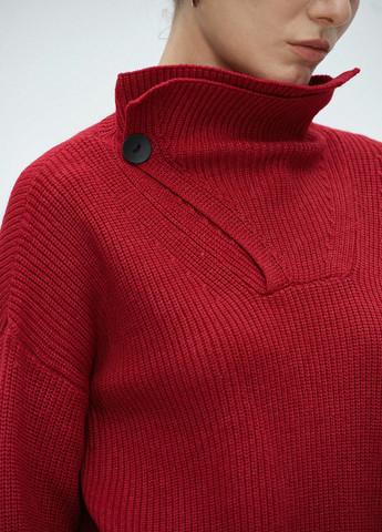 Червоний зимовий светр SHEIN