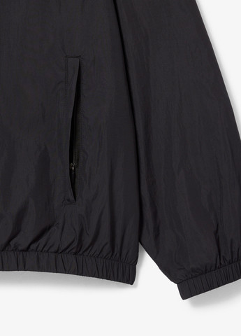 Чорна демісезонна куртка Lacoste