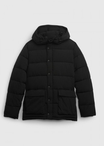 Черная зимняя куртка зимняя Gap 456910 TB