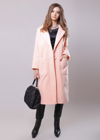 Розовое демисезонное Пальто SFN