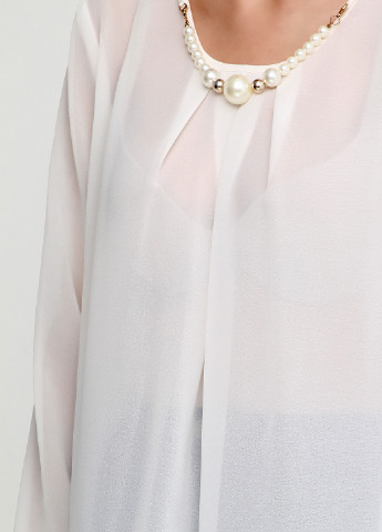 Белая демисезонная блуза Rinascimento