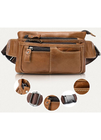 Мужская кожаная сумка 23х13,5х3 см Vintage (252130505)