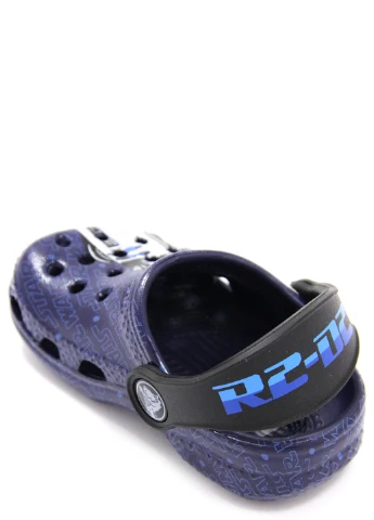 Синие сабо для мальчиков star wars r2d2 c3po Crocs
