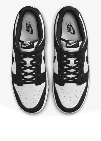 Чорно-білі кеди Nike Dunk Low Retro