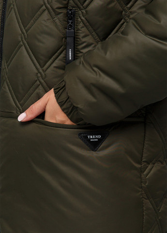 Оливковая (хаки) демисезонная куртка SAMANTI