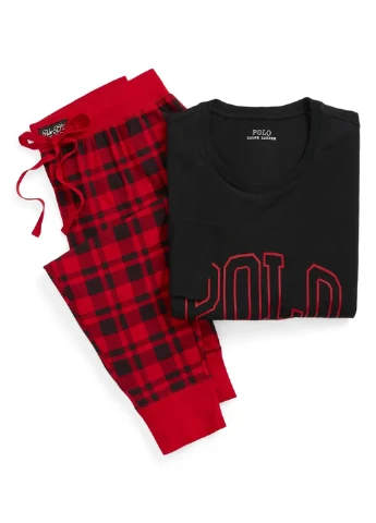 Пижама (лонгслив, брюки) Ralph Lauren (329439170)