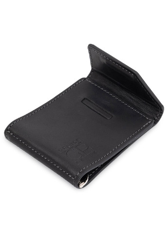 Чоловік шкіряний затиск для грошей 10х8х1,5 см Grande Pelle (250097190)