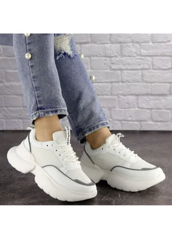 Жіночі кросівки Choe 1583 24 Білий Fashion білі демісезони (253195617)