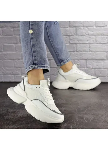 Жіночі кросівки Choe 1583 24 Білий Fashion білі демісезони (253195617)