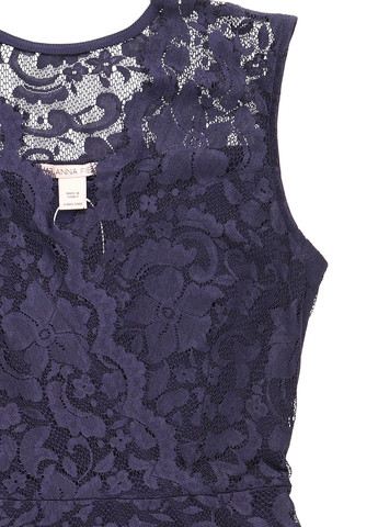 Темно-синее кэжуал, коктейльное платье клеш Anna Field однотонное