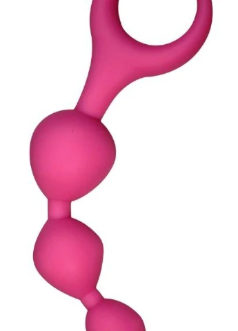 Анальные шарики Triball Pink, силикон, макс. диаметр 2см Alive (254152067)