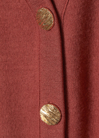 Терракотовый демисезонный кардиган H&M