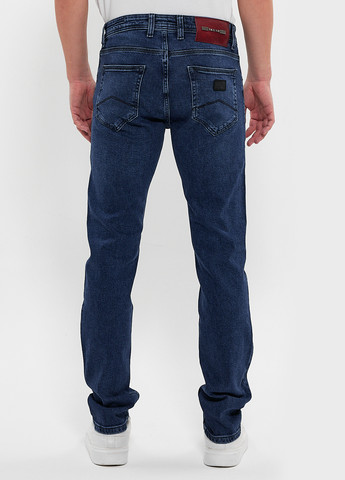 Синие демисезонные слим джинсы Trend Collection