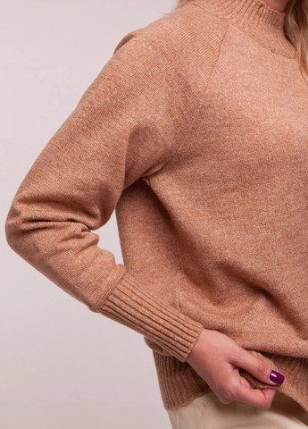 Светло-коричневый демисезонный джемпер джемпер Fashion