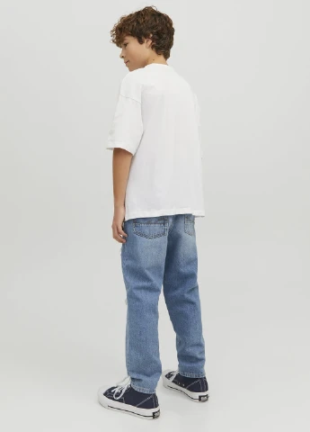 Біла літня футболка Jack & Jones