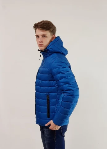 Блакитний зимній Пуховик аляска Snowimage