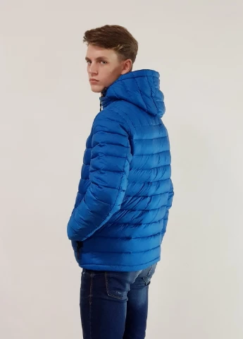Блакитний зимній Пуховик аляска Snowimage
