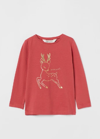 Лонгслів,теракотовий, H&M (256503288)