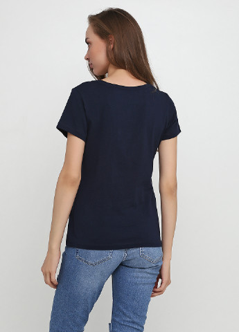 Темно-синя всесезон футболка з коротким рукавом Esmara