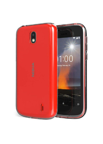 Чехол для мобильного телефона для Nokia 1 Clear tpu (Transperent) (LC-N1T) Laudtec (252570212)