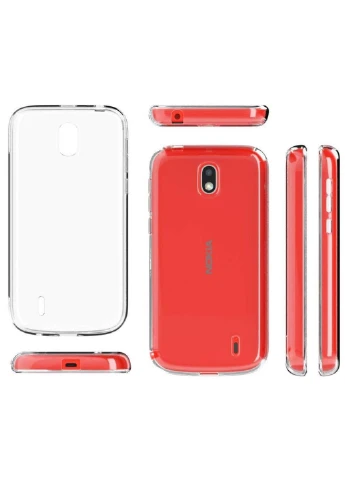 Чехол для мобильного телефона для Nokia 1 Clear tpu (Transperent) (LC-N1T) Laudtec (252570212)