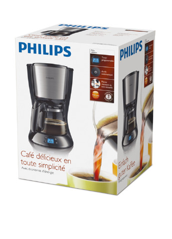 Кофеварка капельная Черный Philips HD7459/20 чёрная