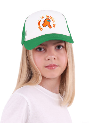 Кепка Тракер дитяча Амонг Ас Помаранчевий (Among Us Orange) (33404-2408) MobiPrint (220824547)