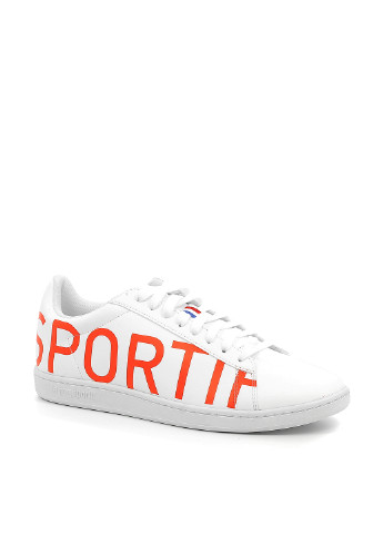 Белые демисезонные кроссовки Le Coq Sportif