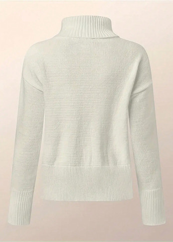 Молочний демісезонний светр SHEIN