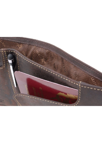 Мужской кожаный кошелек 726 - Jet oil tan (RFID) Visconti (254314313)