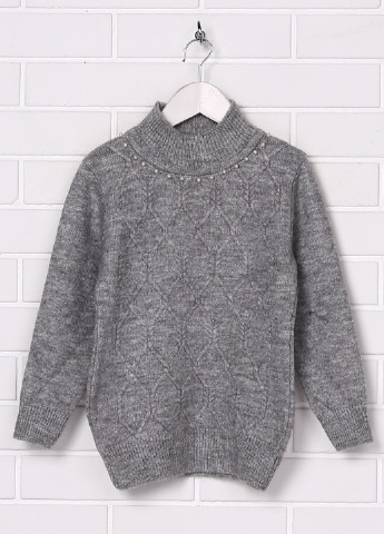 Серый осенний свитер джемпер Rain