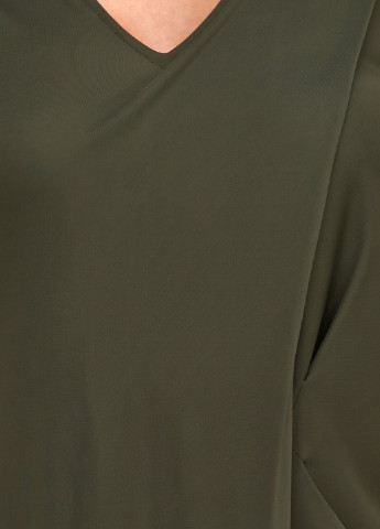 Оливковое (хаки) кэжуал платье Liu Jo однотонное