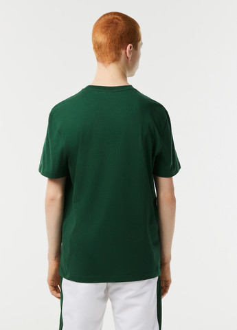 Зеленая футболка Lacoste