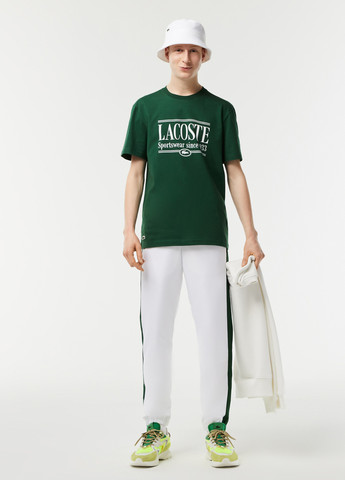 Зеленая футболка Lacoste