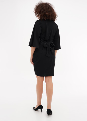 Черное кэжуал платье футляр Boohoo однотонное