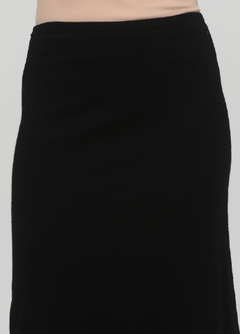 Черная кэжуал однотонная юбка The J. Peterman Company карандаш