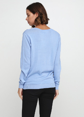 Голубой демисезонный пуловер пуловер BRANDTEX COASTLINE