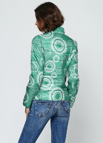 Зеленая демисезонная куртка Desigual