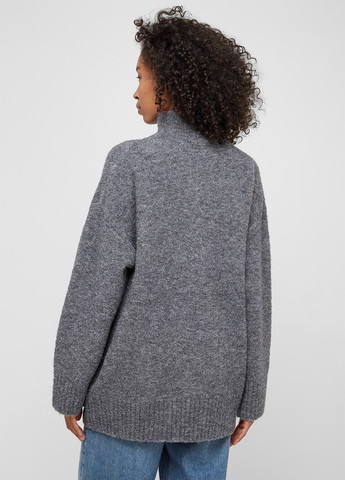 Серый демисезонный свитер PRPY