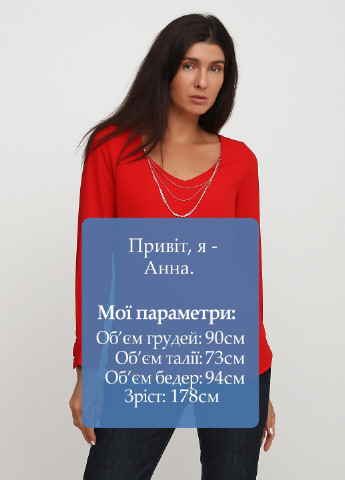 Красная блуза Renais