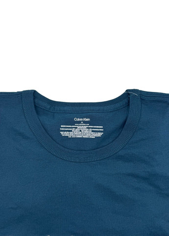 Морской волны футболка Calvin Klein