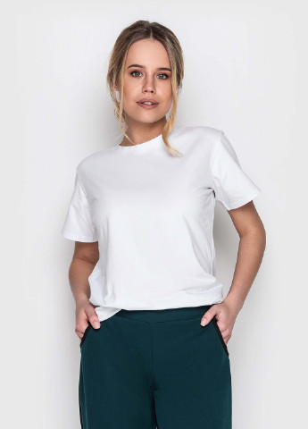 Белая летняя женская футболка BeART Базова