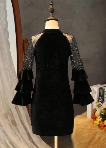 Чорна сукня SHEIN (325827654)