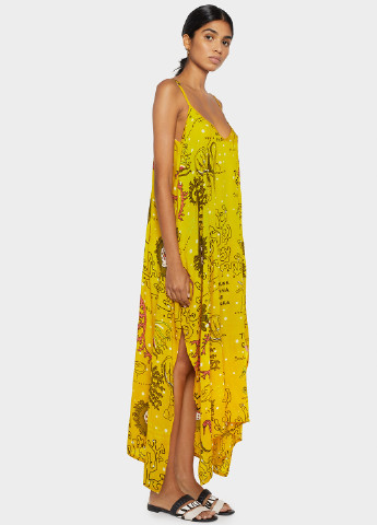 Желтое кэжуал платье Parfois