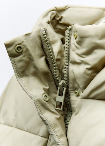 Фисташковая демисезонная куртка Zara