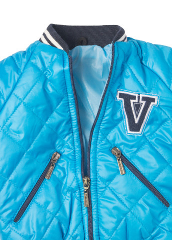 Блакитна демісезонна куртка Vestes